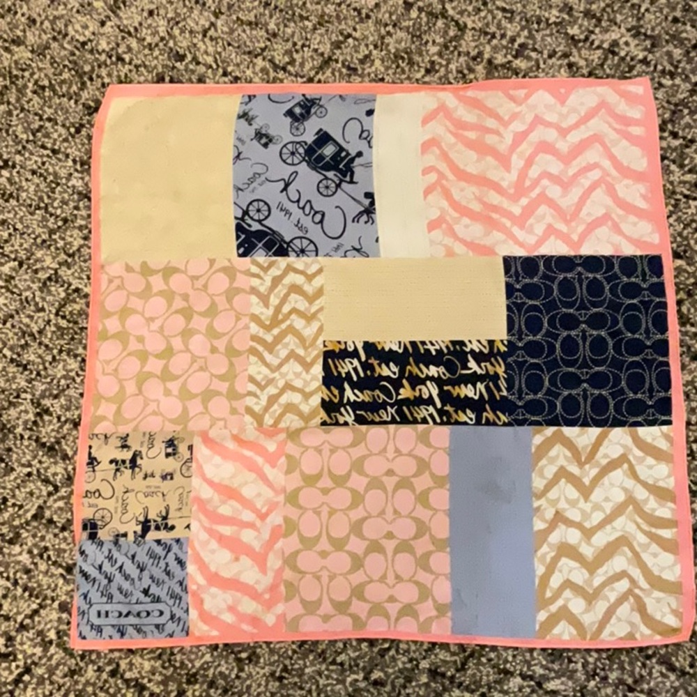 Silk Coach scarf
